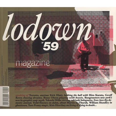 Lodown Magazine - Issue 59 December 2007 / January 2008