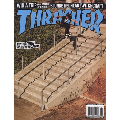 Thrasher Magazine - 2008 - February - Issue 329