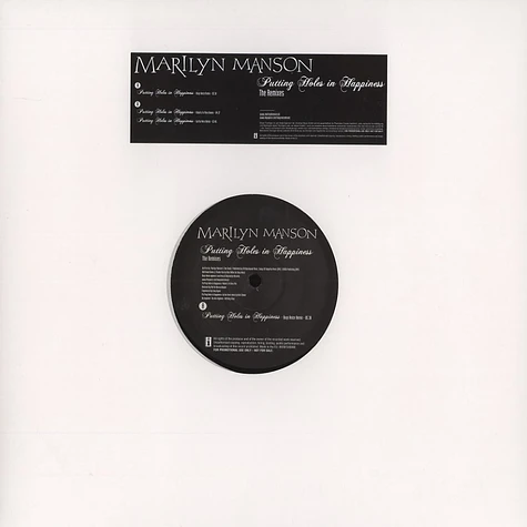 Marilyn Manson - Putting holes in happiness remixes