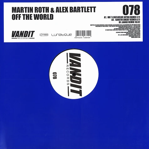 Martin Roth & Alex Bartlett - Off the world