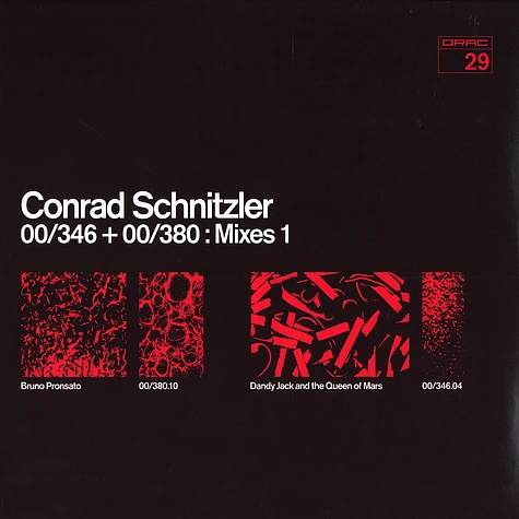 Conrad Schnitzler - 00/346+00/380: mixes 1