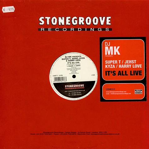 DJ MK - It's All Live