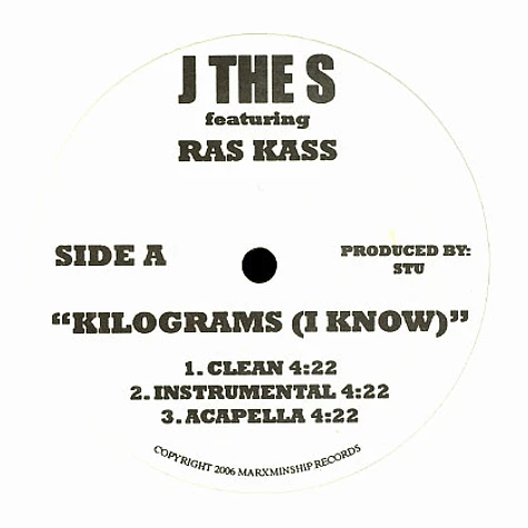 Jake The Snake - Kilograms feat. Ras Kass