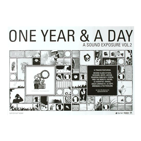Equinox presents - One Year & A Day - A sound exposure volume 2 poster