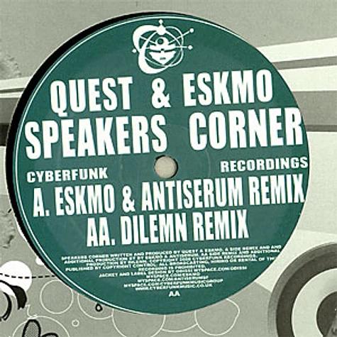 Quest & Eskmo - Speakers corner remixes