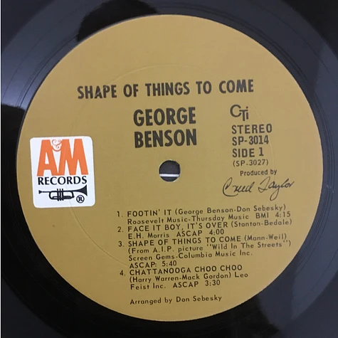 George Benson - Shape Of Things To Come