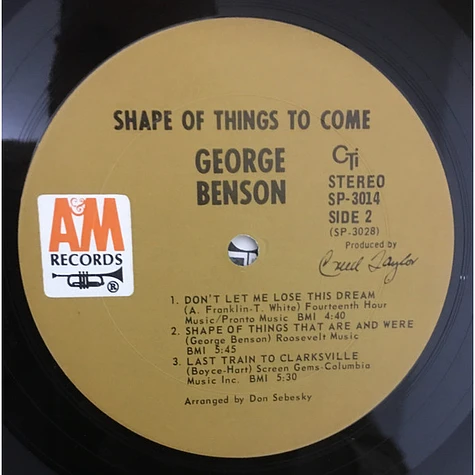 George Benson - Shape Of Things To Come