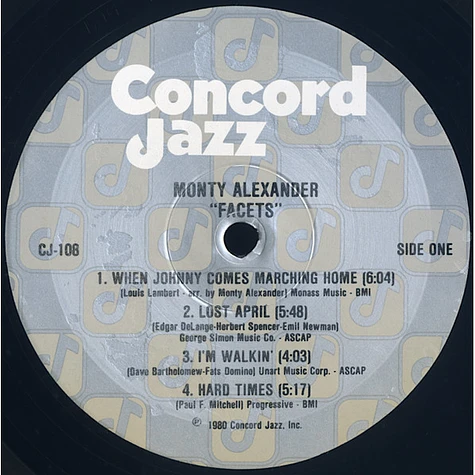 Monty Alexander With Ray Brown And Jeff Hamilton - Facets
