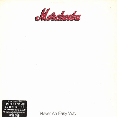 Morcheeba - Never an easy way EP
