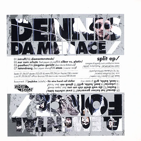Dennis Da Menace / Elemental Force - Split EP
