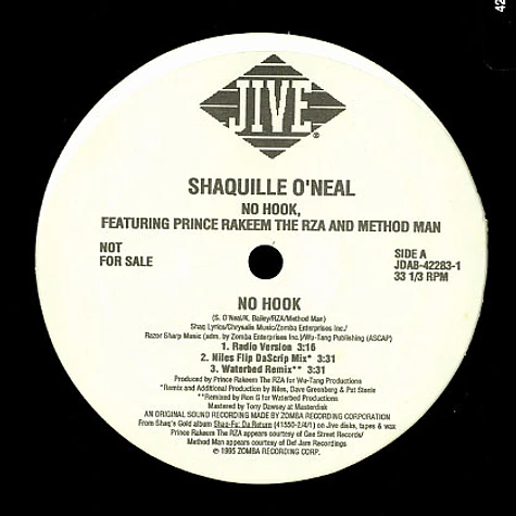 Shaquille O'Neal Feat. RZA & Method Man - No Hook