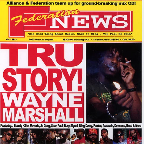 Federation presents Wayne Marshall - Tru story