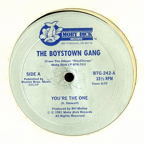 The Boystown Gang - You're the one