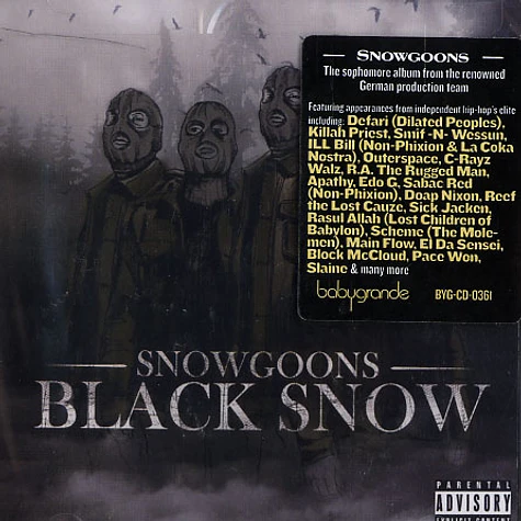 Snowgoons - Black Snow Volume 1