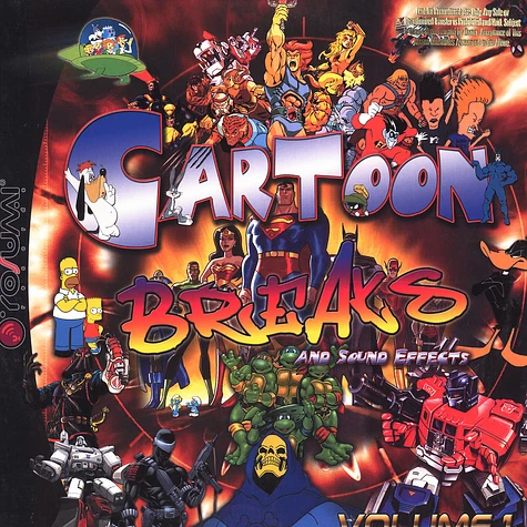 DJ Rob - Cartoon Breaks And Sound Effects Volume 1