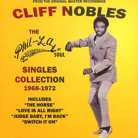 Cliff Nobles - The Phil-LA of soul singles collection 1968-1972