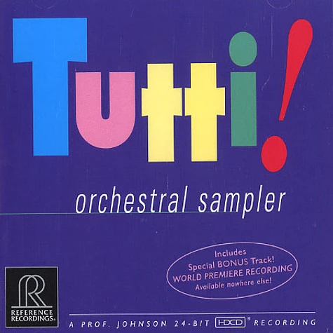 V.A. - Tutti! orchestral sampler