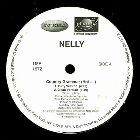 Nelly - Country grammar