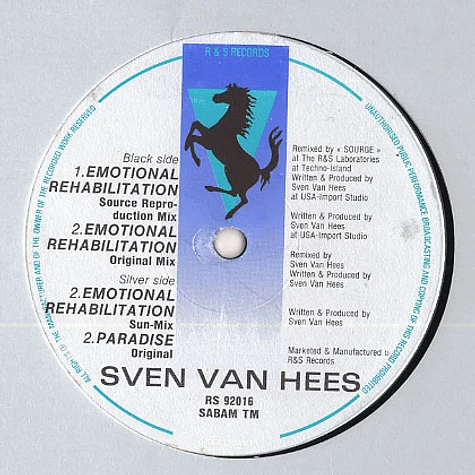Sven Van Hees - Emotional rehabilation (remixes)