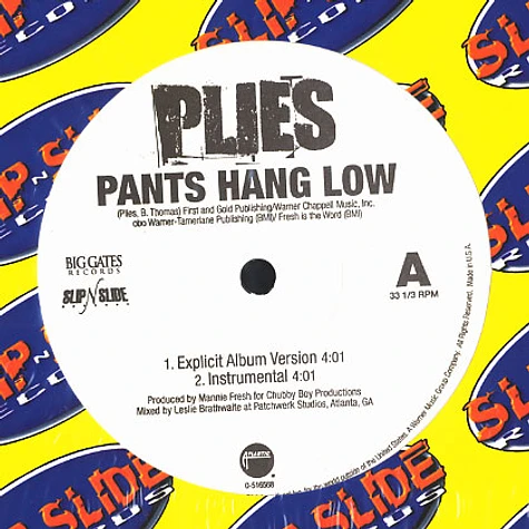 Plies - Pants hang low