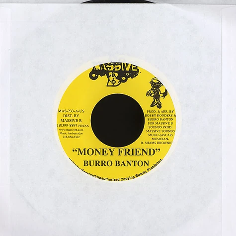 Burro Banton - Money friend