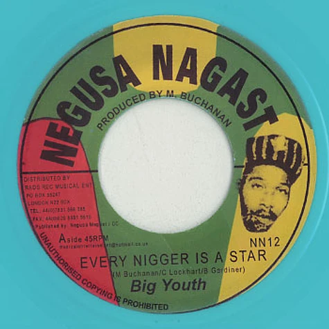 Big Youth - Every nigger is a star