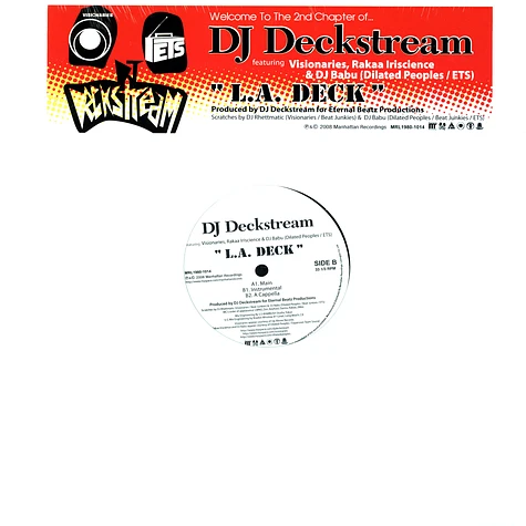 DJ Deckstream - L.A. Deck feat. Visionaries, Rakaa Iriscience & DJ Babu of Dilated Peoples