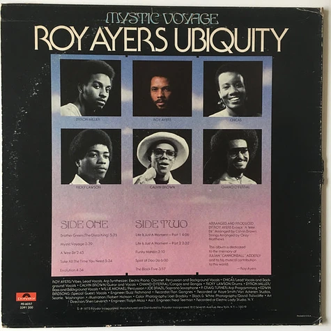 Roy Ayers Ubiquity - Mystic Voyage