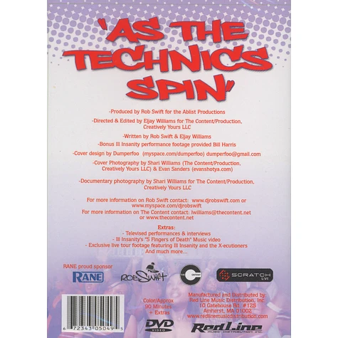Rob Swift - As the Technics spin