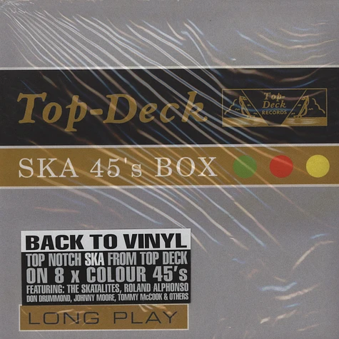 Top Deck Records - Ska 45's box