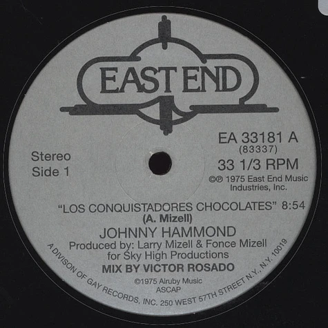 Johnny Hammond - Los Conquistadores Chocolates