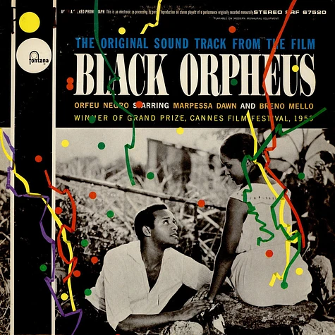 Antonio Carlos Jobim, Luiz Bonfá - The Original Soundtrack From The Film Black Orpheus