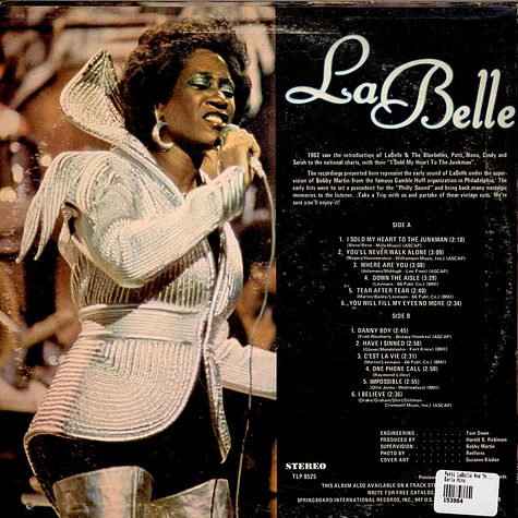 Patti LaBelle And The Bluebells - Early Hits