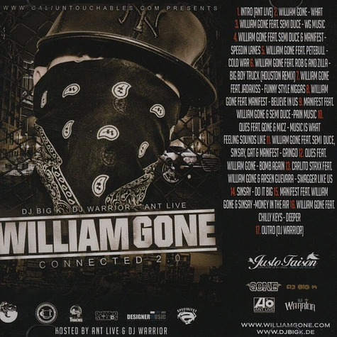 DJ Big K, DJ Warrior & Ant Live - Connected 2.0: William Gone