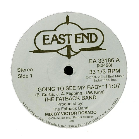 The Fatback Band - Going to see my baby