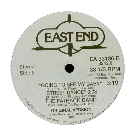 The Fatback Band - Going to see my baby