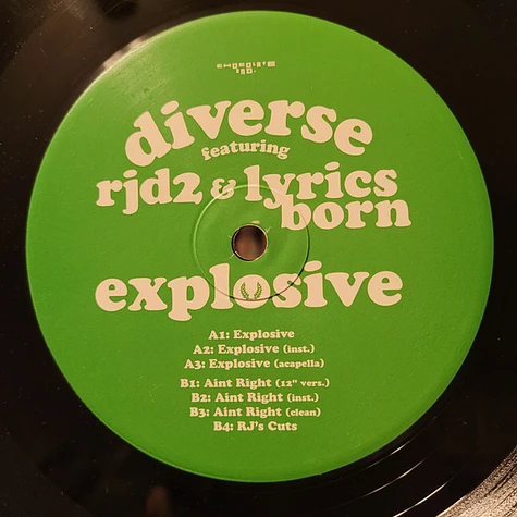 Diverse Featuring RJD2 & Lyrics Born - Explosive