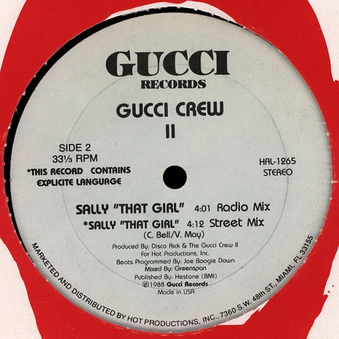 Gucci Crew II - Sally "That Girl"
