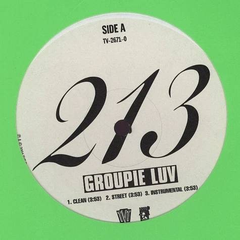 213 - Groupie Luv (G Funk Remixes)
