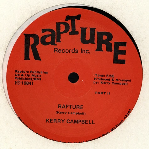 Kerry Campbell - Rapture