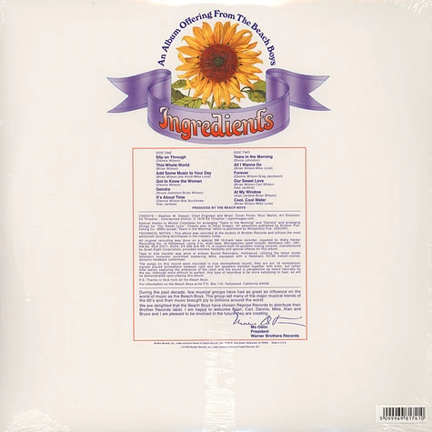 The Beach Boys - Sunflower