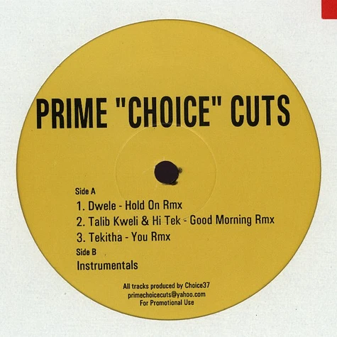 Choice 37 - Prime choice cuts