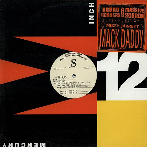Bobby Konders & Massive Sounds - Mack Daddy feat. Mikey Jarrett