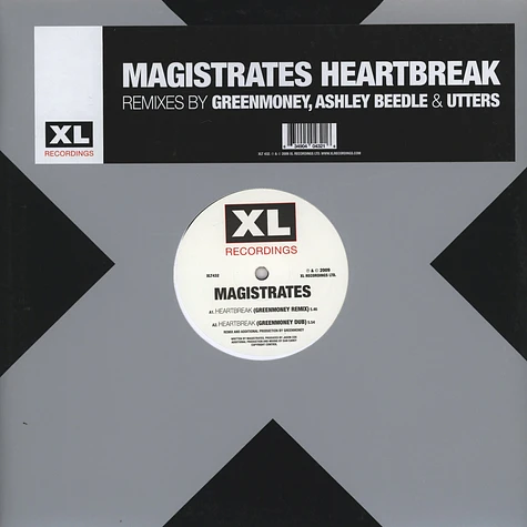 The Magistrates - Heartbreak Remixes