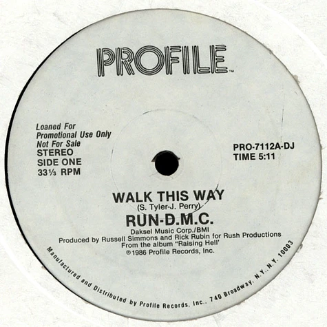 Run DMC - Walk This Way