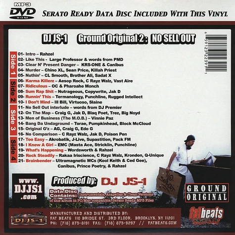 DJ JS-1 - Ground Original Volume 2 No Sell Out