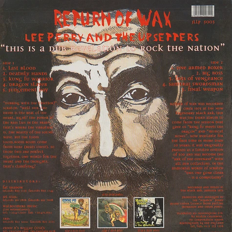 Lee Perry & The Upsetters - Return Of Wax