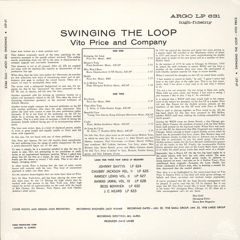 Vito Price - Swingin' The Loop