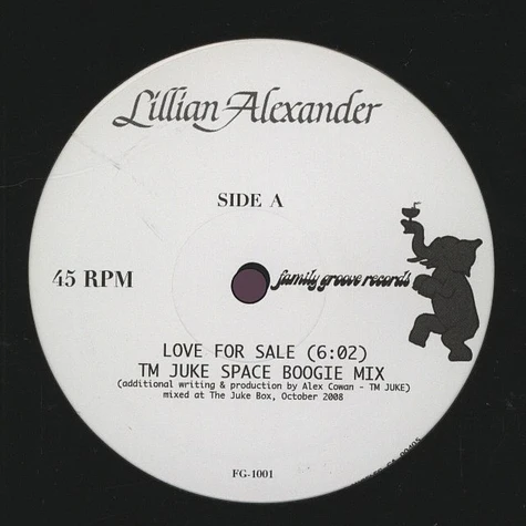 Lillian Alexander - Love For Sale TM Juke Remix