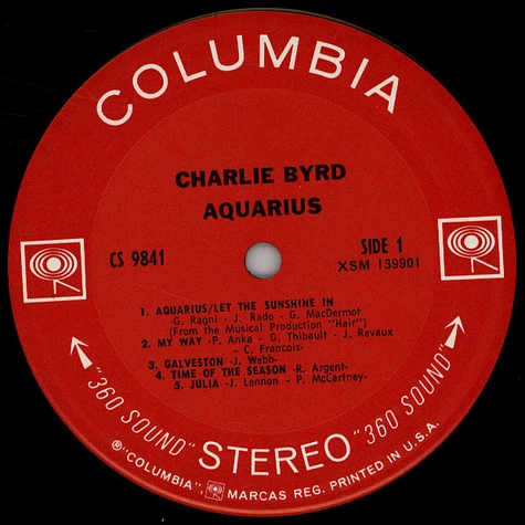 Charlie Byrd - Aquarius